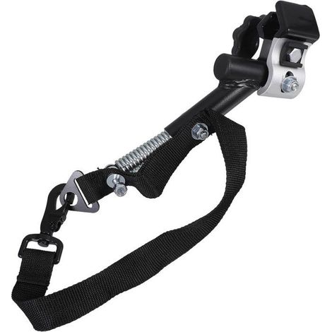 Adaptateur Cadenas Remorque Vélo, Fixation Universelle Attelage Noir (1/5)