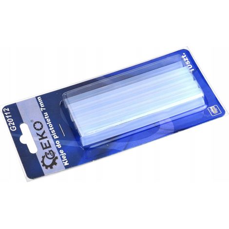 Geko Bâtons de colle thermofusible transparents 10 pcs (1/3)