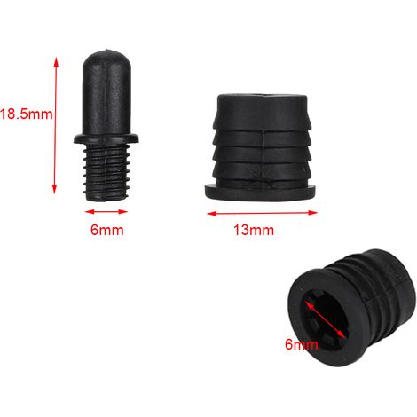 Bouton de Fixation Plastique pour Enceinte Mesh, Fermoir Décoratif Anti-Poussière (1/5)
