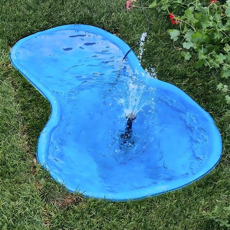 Laghetto da giardino bracciano azzurro litri 220 da 136x100xh34 (1/5)