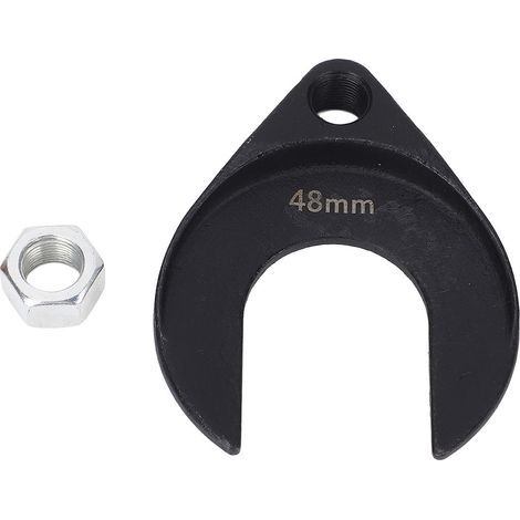Outil de retrait du tir d'essieu CV intérieur avec virs en acier en carbone U Filé en forme d'adaptateur de retrait pour le marteau à glissière 5 / 8inx18 filetages 48 mm / 2in (1/3)
