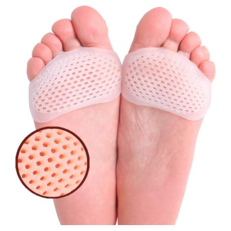 10 paires de coussinets unisexes pour l'avant-pied afin de soulager la pression sur les pieds  semelles confortables, respirantes, élastiques et non collantes pour femmes portant des talons hauts.