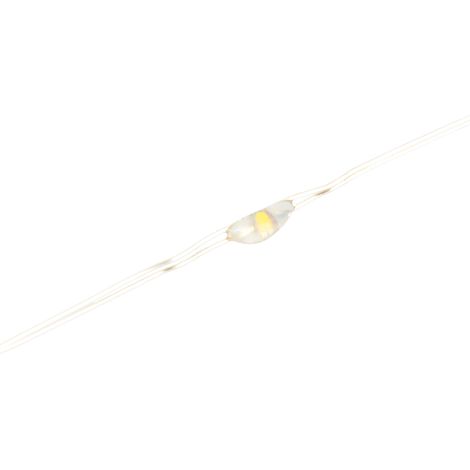 20 m lange Lichterkette mit 200 warmweißen LEDs, 8 dekorativen Beleuchtungsmodi, inklusive Fernbedienung, für den Innen- und Außenbereich (1/5)