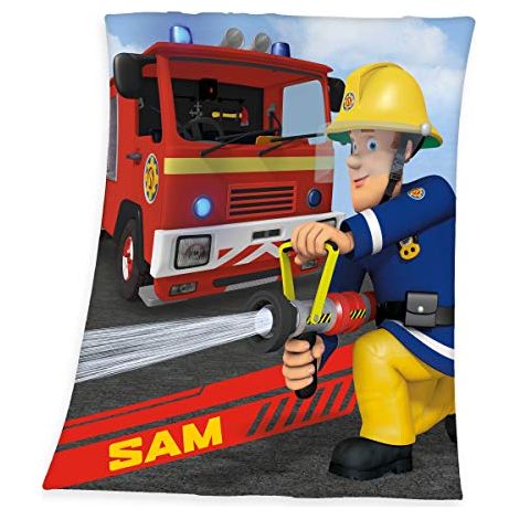 Herding SAM IL POMPIERE Coperta Plaid, 130 x 160 cm, Multicolore (1/4)