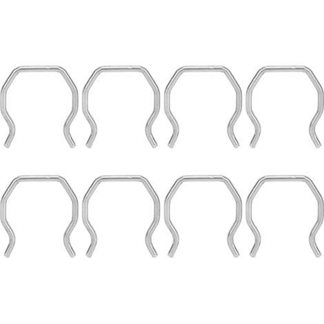 Lot de 8 Clips de Retenue de Connecteur D'injecteur de Carburant en Métal pour 6,0 6,0 L Powercourse 2003-2010, Outil pour des Performances D'injecteur Optimales, Installation. (1/5)