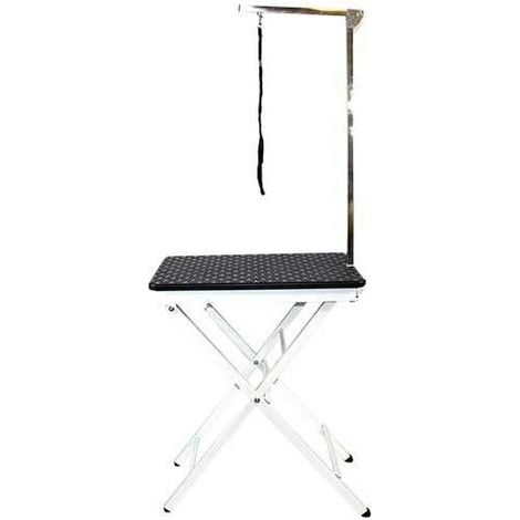 Table de toilettage pliante portable : Noir (1/2)
