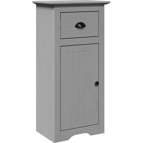 Colonne Meuble de salle de bain - BODO gris 44x30x90 cm fr3847 - Maison La Vie (1/5)