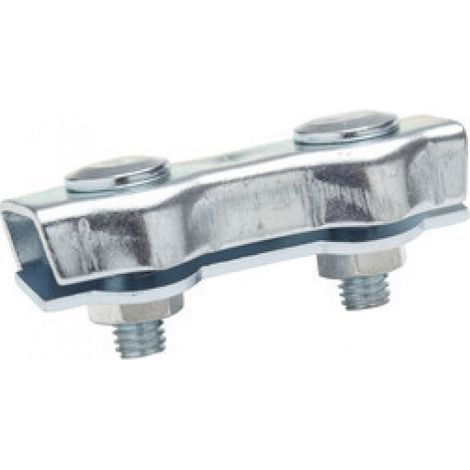 Serre-câble plat 2 boulons acier zingué - CHAUBEYRE - 8360207