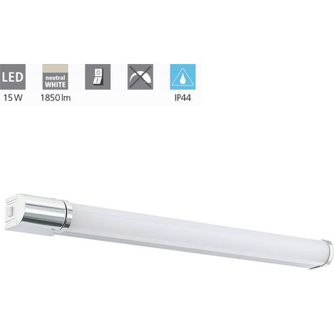 Applique Contemporanea Tragacete 1 Alluminio Argento Led Integrato 15W (1/5)