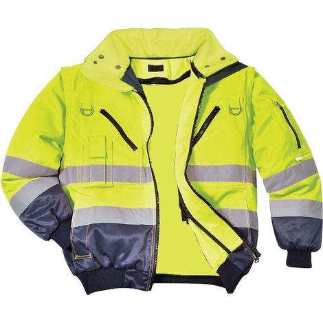 Portwest Giacca alta visibilità 3-in-1 gialla (1/5)