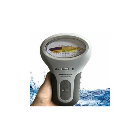 Testeur de pH de chlore 2 en 1, analyseur de qualité de l'eau de chlore, appareil de mesure CL2 (1/5)