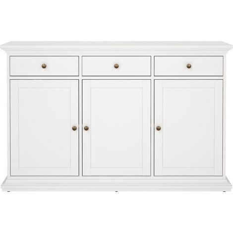 buffet "paris" con 3 cassetti e 3 ante, 143,7x91,7x46,1 cm (1/5)