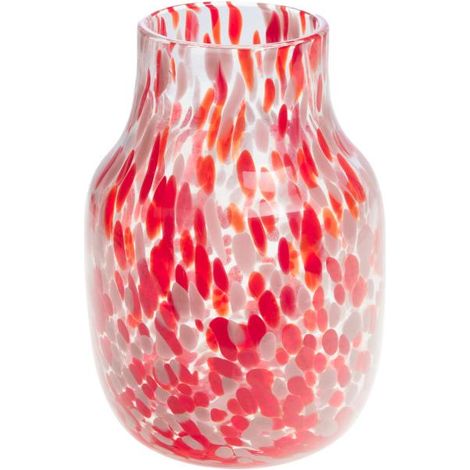 Amadeus - Vase Izak rouge 22 cm (1/2)