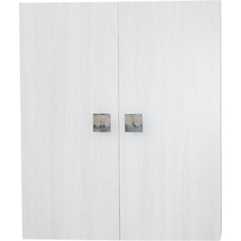 Pensile bagno Blanca 2 ante 60x17x70h bianco larice (1/2)