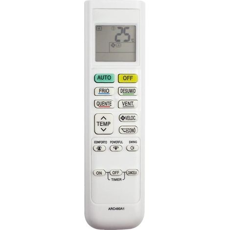 Télécommande de remplacement Arc480a1 pour climatiseurs Daikin Arc480a1 (1/5)