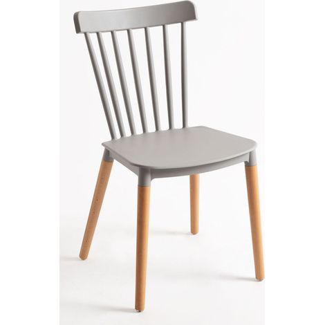 Sillas Comedor - Silla Leka - Gris (1/5)