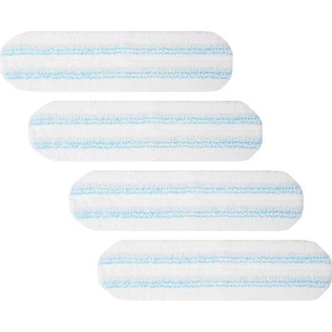 Panni di ricambio per mop piatti O-Cedar H2prO, testine in microfibra per mop piatti O-Cedar/Vileda H2prO, panni di ricambio lavabili e riutilizzabili, confezione da 4 (1/5)