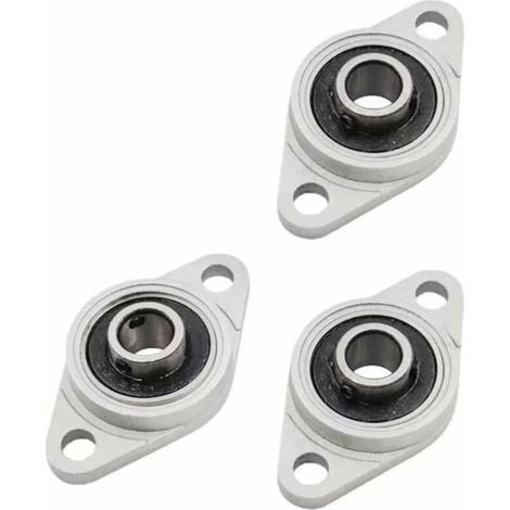 4pcs KFL08 Alliage de Zinc de 8mm Portant l'alignement du roulement à Bride de Bloc d'oreiller (1/4)
