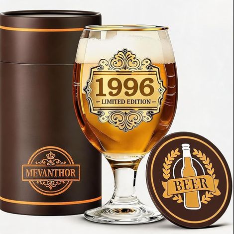 Beer Glass Deco Gifts for Dad Husband Tonton Brother Boyfriend Colleague Father's Day Christmas Decoration Box (1/5)