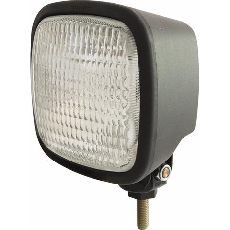Faro da lavoro alogeno 124x124mm (1/4)