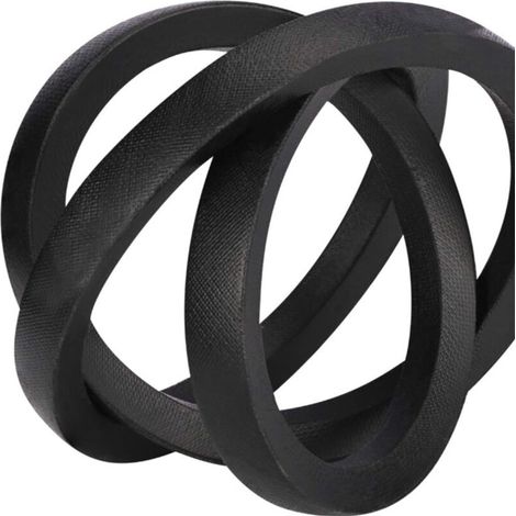 Courroies de tondeuse à gazon compatibles avec les courroies d'entraînement John Deere M126536 LT133 LT150 LT155 LT160 LT166.