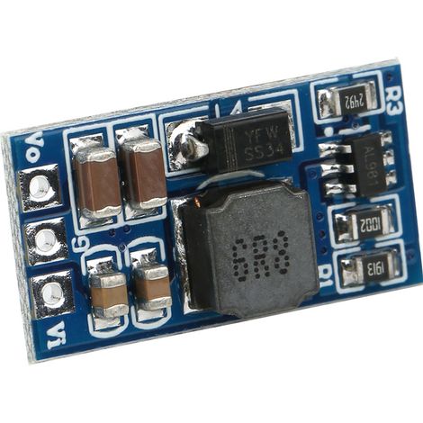 modules élévateurs de tension CC-CC pour moteur LED 7W 2,6-5,5 V vers 5 V 6 V 9 V 12 V ND0412SA (sans broche 12 V) (1/5)