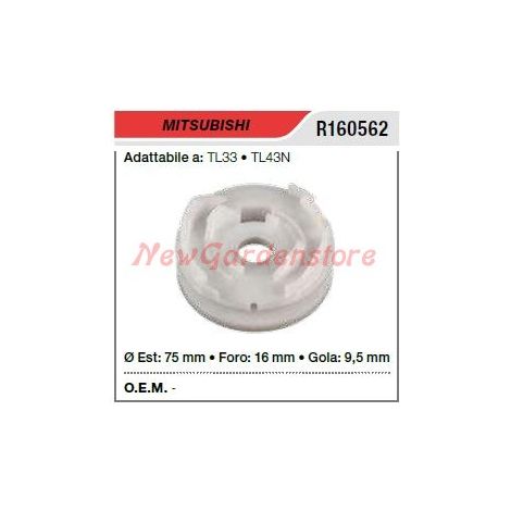 Polea de arranque MITSUBISHI desbrozadora TL33 TL43N R160562