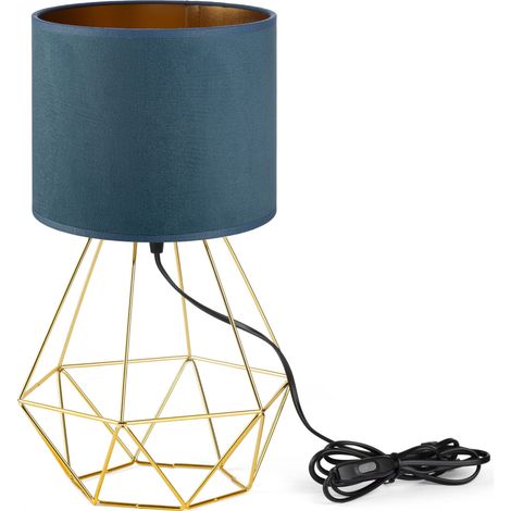 Tornado Lampe asbz Samt Jeans-Gold (1/5)