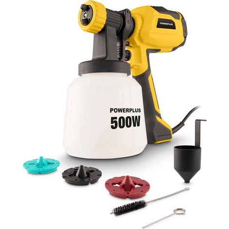Pistola per vernice powerplus powx352 500W serbatoio 1.4L
