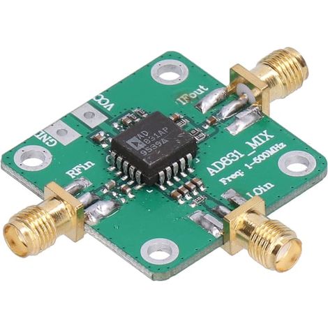 Module mélangeur RF AD831, convertisseur de fréquence radio large bande asymétrique 1-500 MHz (1/5)
