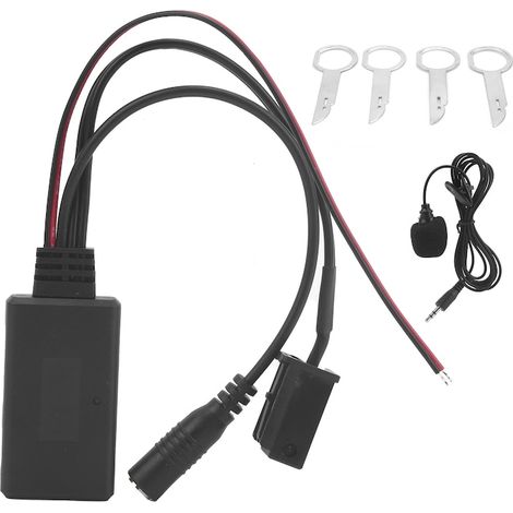 Câble audio Bluetooth 5.0, microphone 150 cm, pour 5000/6000 CD, charge rapide et fiable, compatible avec de nombreux appareils (1/5)