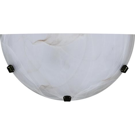 DUNA LAMPADA APPLIQUE DA PARETE E27 1 LUCE TABACCO (1/4)