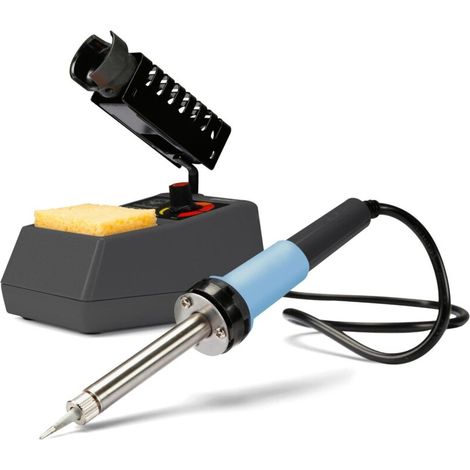 – Station de soudage et dessoudage 50W – Plage de température 175-480°C – Réglage électronique – Compatible avec pannes standard (1/5)