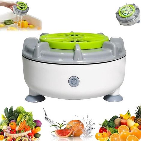 Limpiador portátil de frutas: limpiador ultrasónico automático recargable para frutas, verduras y carne. (1/5)