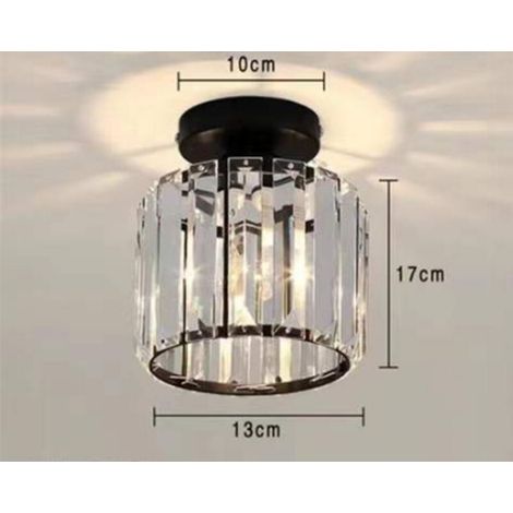 Geometrische Wandleuchte aus Schmiedeeisen für Wohnzimmer, Küche, Dachboden, Esszimmer, Café (Leuchtmittel nicht enthalten), rund, schwarz, E27-Fassung, weißes Licht (1/5)