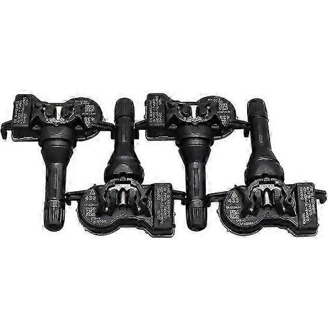 4 capteurs de pression des pneus TPMS 433 MHz pour Jeep Renegade 2014-2021 (références : 68252493AB, 68252493AA, 68105280AF). (1/5)