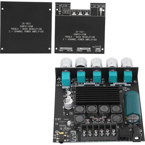 Carte d'amplificateur de puissance pour module de potentiomètre de volume numérique Bluetooth 2.1 canaux (1/5)