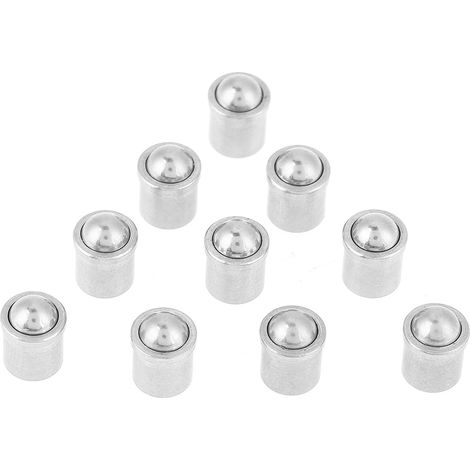 Kugelkolben aus Edelstahl 304, Kugelkörper, Feder, Kugelkopf, 7 mm x 6 mm (1/5)