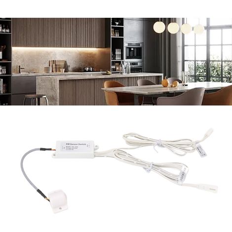 Bewegungsmelderschalter, separater Schrank-/Kleiderschranksensor, Infrarot-Präsenzmelderschalter, LED-Lichtsensorschalter für Schrank/Kleiderschrank (1/5)