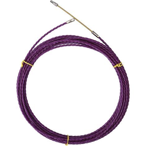 Extracteur de fil 30m 6mm, aiguille d'électricien flexible et léger, extracteur de câble pour la pose de câbles (1/5)