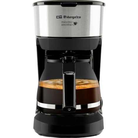 Cafetière filtre Orbegozo 18486, 6 tasses, acier inoxydable (1/4)