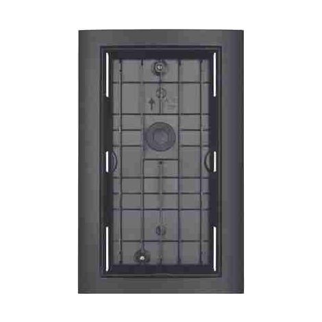 Accessoire intégré BTI343063 Linea 3000 avec boîtier en plastique - finition noire