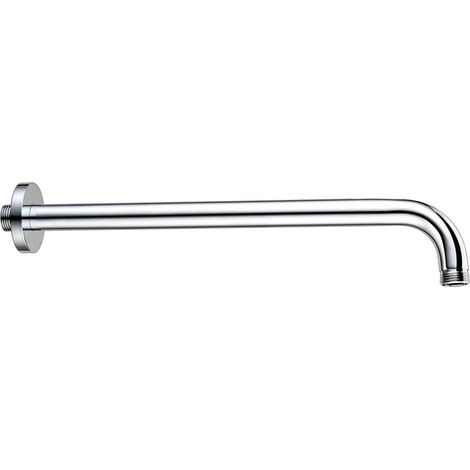 Signature Reflex Round Wall Mounted Shower Arm 320mm Length - Chrome (1/2)