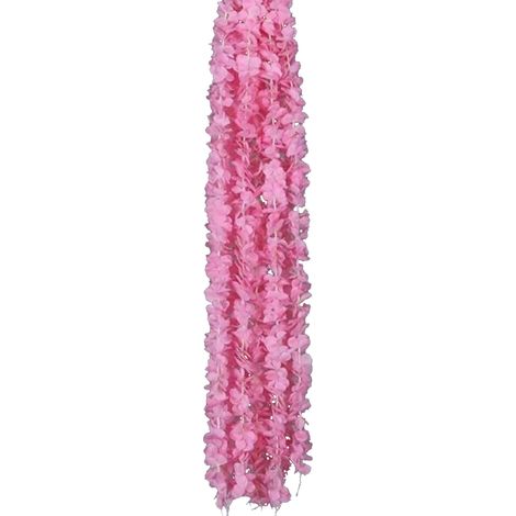 10 Wisteria Hanging Flowers Artificial Silk Wisteria Vine Hanging Flowers Garland Fake Wisteria Vines Hanging Flowers for Greenery Party Home Wall Decoration (1/2)