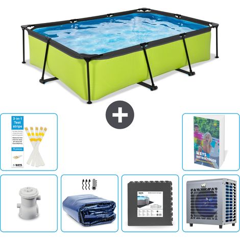 Exit Pool Rechteckig - 300x200x65 cm - 7-teilig  S190 (1/5)