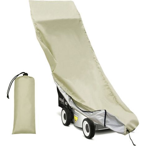 Lawnmower cover, waterproof and dustproof, suitable for push lawnmowers.High quality enhances quality of life. (1/5)