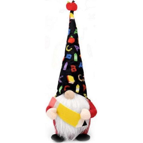 Décorations pour la fête des enseignants : nains de jardin scandinaves (tomte nisse) et suédoises, idéales pour la maison, la ferme et la cuisine. (1/5)