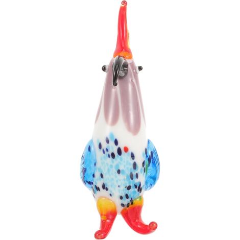 Leichte und stabile Glasfiguren Deko aus weißem Kristall und