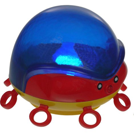 LED Nachtlicht OCTOPUS, projiziert Wellen ins Kinderzimmer, Abschaltautomatik