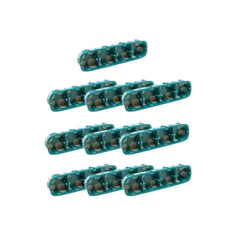 SIB - Bou00eete 4 postes BBC entraxe 71 mm P. 40mm - Ru00e9f. : 34971x10 (1/3)